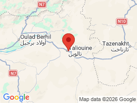 Map of Site Report: Taliouine, Morocco